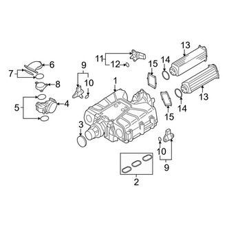 Audi OE - Engine / Transaxle - Supercharger & Components (3.0L Gas)