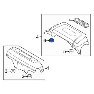 Audi OE - Engine Cover Clip