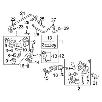 Audi OE - Engine / Transaxle - Air Intake
