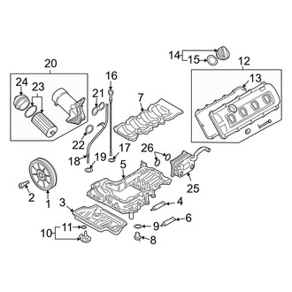 Audi OE - Engine / Transaxle - Engine Parts (4.2L)