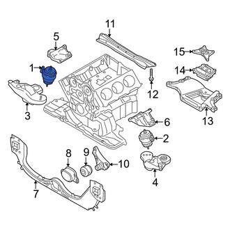 Audi OE - Right Engine Mount
