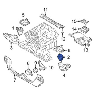 Audi OE - Right Engine Mount