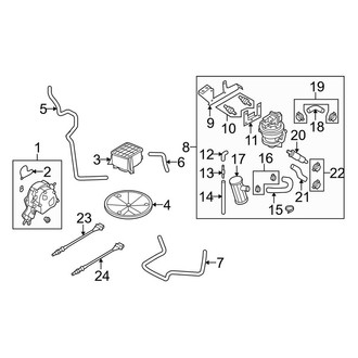 Audi OE - Emission System - Emission Components (3.2L)