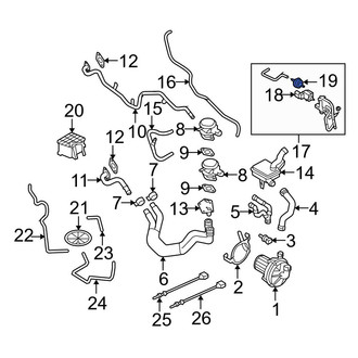 Audi OE - Emission Check Valve