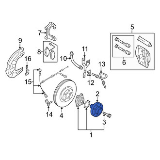 Audi OE - Front Wheel Hub