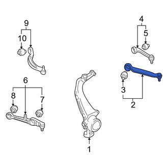 Audi OE - Rear Upper Suspension Control Arm