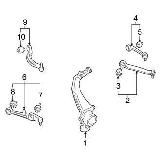 Audi OE - Front Suspension - Suspension Components (Base)