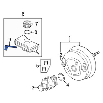 Audi OE - Brake Fluid Level Switch