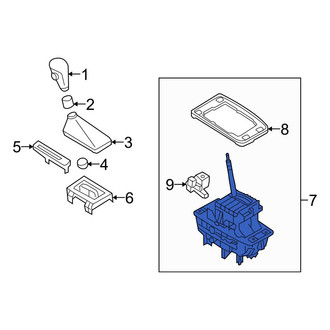 Audi OE - Automatic Transmission Shift Lever