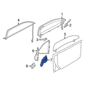 Audi OE - Front Left Window Motor