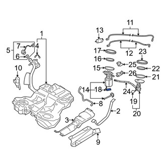 Audi OE - Right Fuel Tank Sending Unit