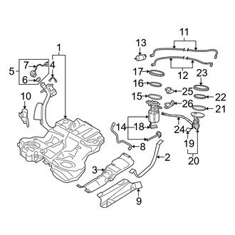Audi OE - Fuel System Components