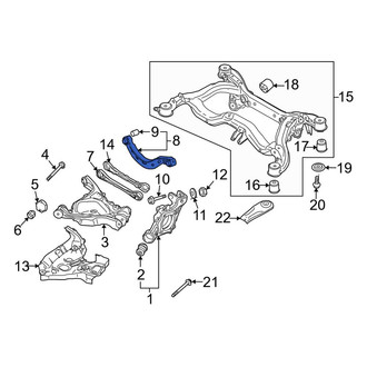 Audi OE - Rear Upper Suspension Control Arm
