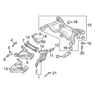 Audi OE - Rear Suspension - Suspension Components (Base)
