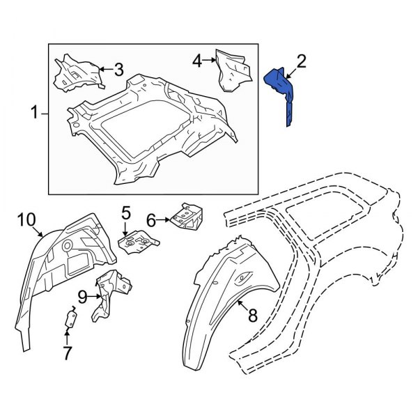 Quarter Panel Reinforcement