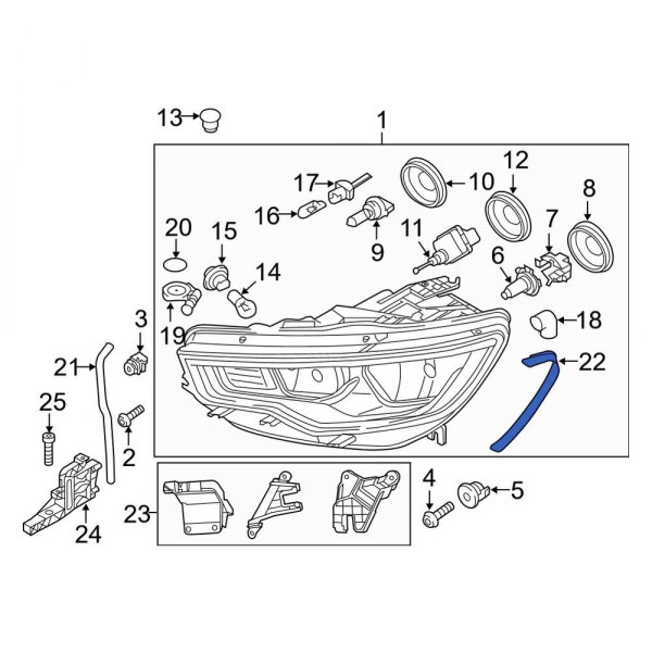 Headlight Seal