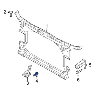 Audi OE - Radiator Mount Bolt