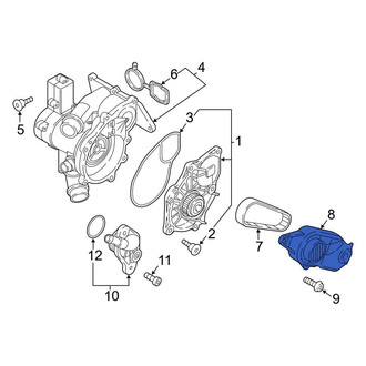 Audi OE - Accessory Drive Belt Cover