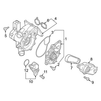 Audi OE - Cooling - Water Pump (2.0L)