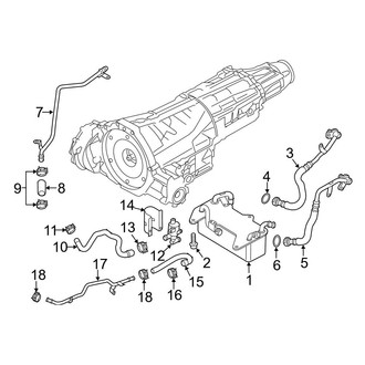 Audi OE - Cooling - Trans Oil Cooler (Premium / Premium Plus / Prestige 3.0L)