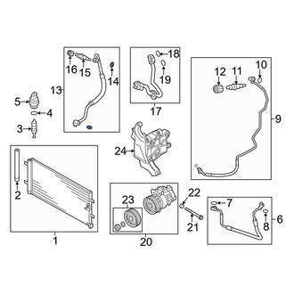 Audi OE - A/C Refrigerant Line O-Ring