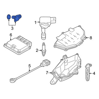 Audi OE - Engine Camshaft Position Sensor
