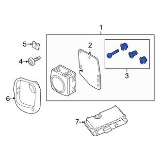 Audi OE - Cruise Control Distance Sensor Hardware Kit