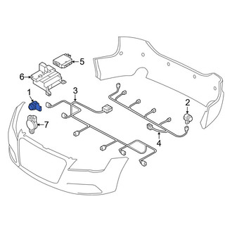 Audi OE - Front Inner Parking Aid Sensor