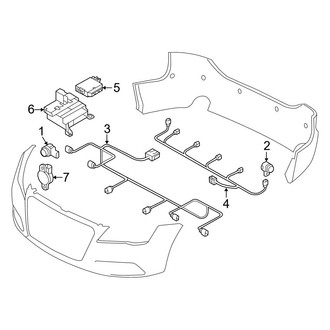 Audi OE - Electrical Components (Park & Reverse Sensors)