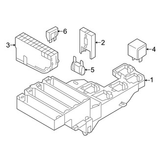 Audi OE - Electrical - Fuse & Relay (Rear)