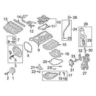 Audi OE - Engine Valve Cover Bolt