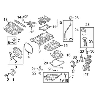 Audi OE - Engine / Transaxle - Engine Parts (2.0L)