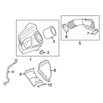 Audi OE - Engine / Transaxle - Air Intake (3.0L Gas)
