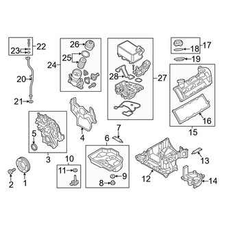 Audi OE - Engine / Transaxle - Engine Parts (TDI Premium Plus / TDI Prestige 3.0L)