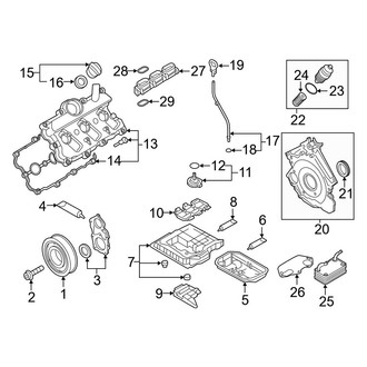 Audi OE - Engine / Transaxle - Engine Parts (3.0L)