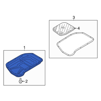 Audi OE - Transmission Oil Pan