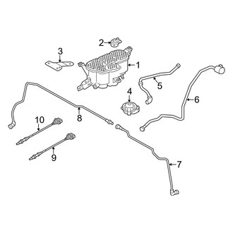 Audi OE - Emission System - Emission Components (Premium / Premium Plus 2.0L)