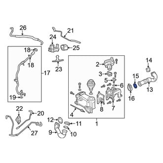 Audi OE - Exhaust Gas Recirculation (EGR) Tube Seal