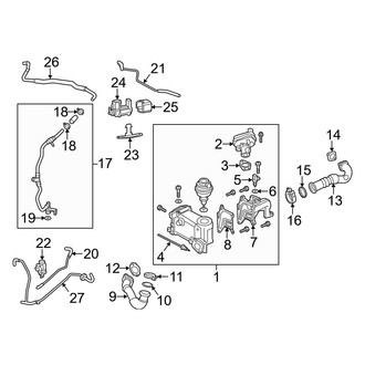 Audi OE - Emission System - Emission Components (Cooler & Controls), (3.0L)