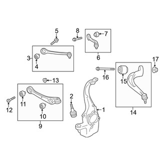 Audi OE - Front Suspension - Suspension Components