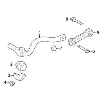 Audi OE - Front Suspension - Stabilizer Bar & Components (Premium / Premium Plus / Prestige)