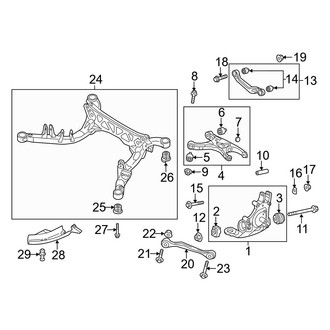 Audi OE - Rear Suspension - Suspension Components