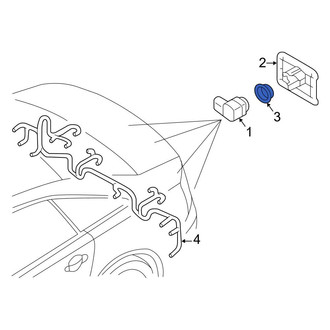 Audi OE - Parking Aid Sensor Seal