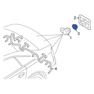 Audi OE - Parking Aid Sensor Seal