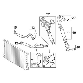 Audi OE - Cooling - Hoses & Lines (Main, Return)