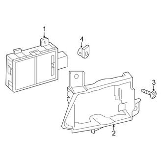Audi OE - Front Bumper & Grille - Electrical Components (Object Detection)