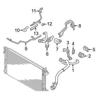 Audi OE - Cooling - Hoses & Lines (Main)