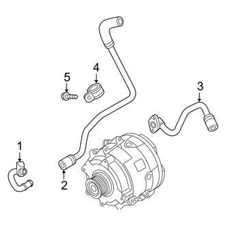 Audi OE - Cooling - Hoses & Lines (Alternator)