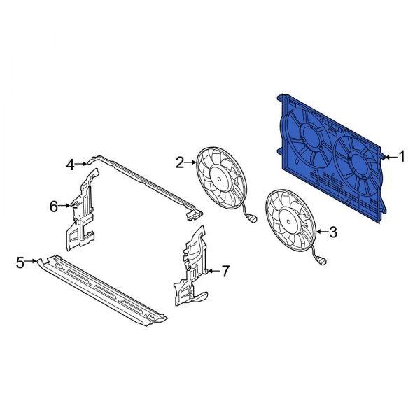 Engine Cooling Fan Shroud