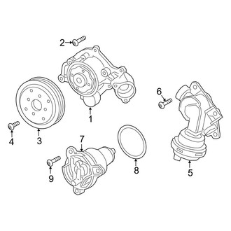 Audi OE - Cooling - Water Pump